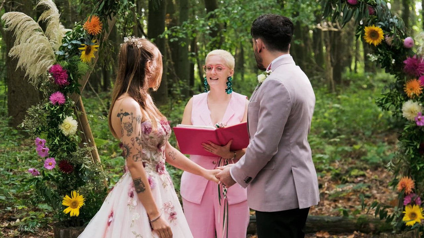 Cecily and Jordan's special day - Social media post