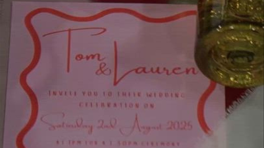 Tom and Lauren's Wedding Day