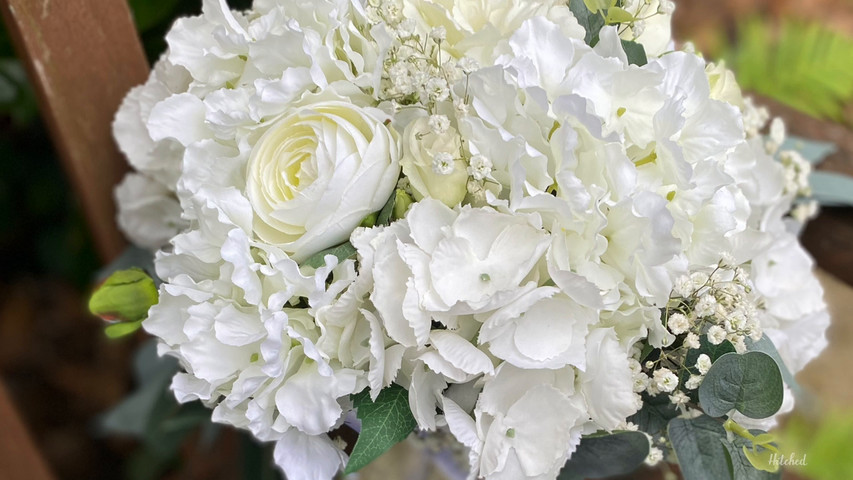 The Jodie hydrangea bouquet