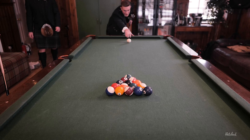 Ashley & Lewis intimate winter wedding 