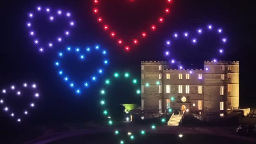 Love Is in the Air | Romantic Wedding Drone Shows