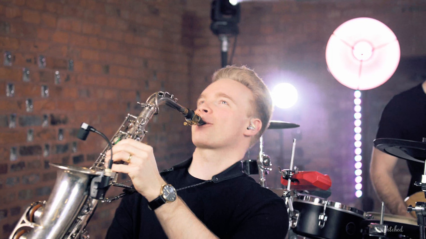 DJ/percussion/basslines, vocals and sax