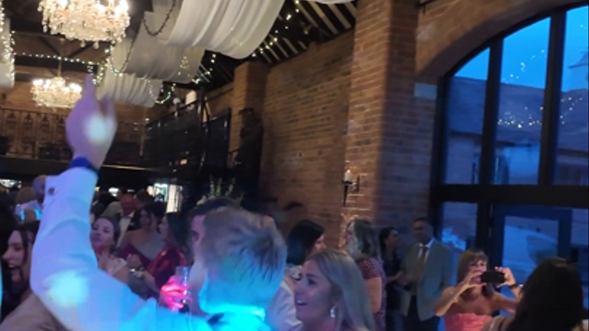 Wedding DJ at Meadow Barn 