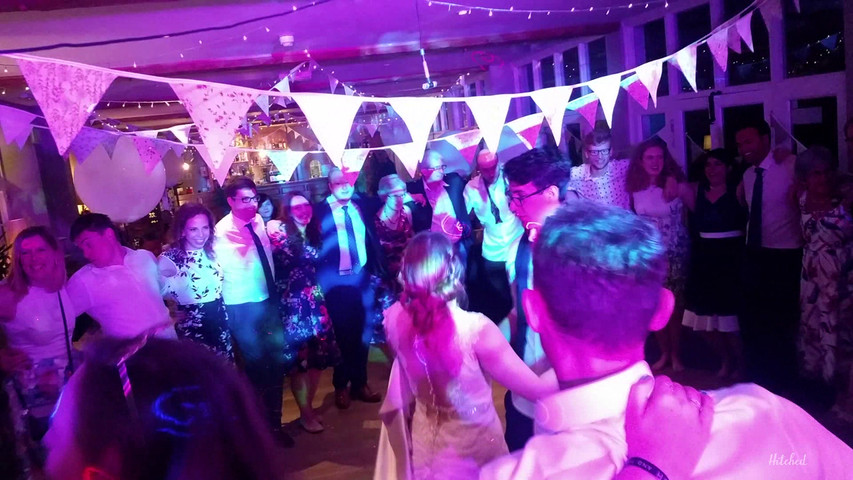 Wedding Reception footage with The RockPins