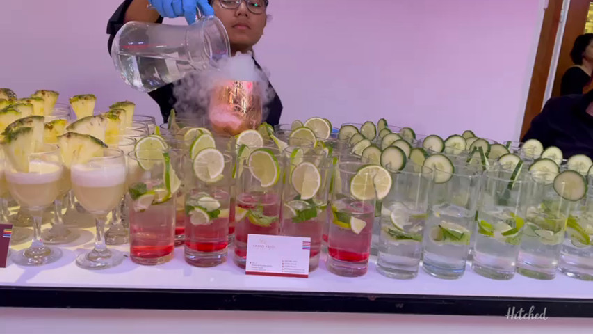 Dry Ice  Mocktail Bar  