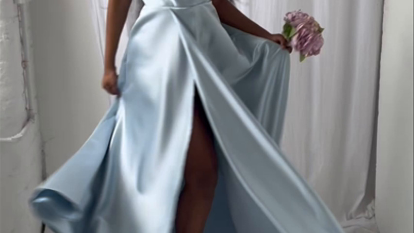 Custom maid bridesmaid dresses 