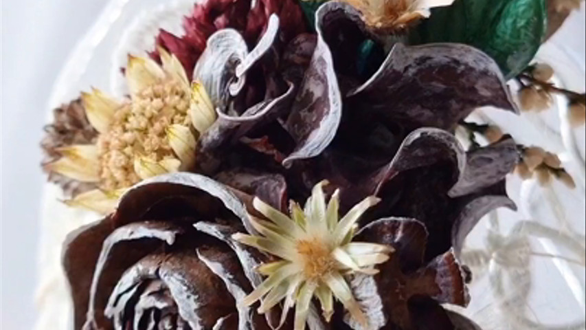 Dried Flower Corsage