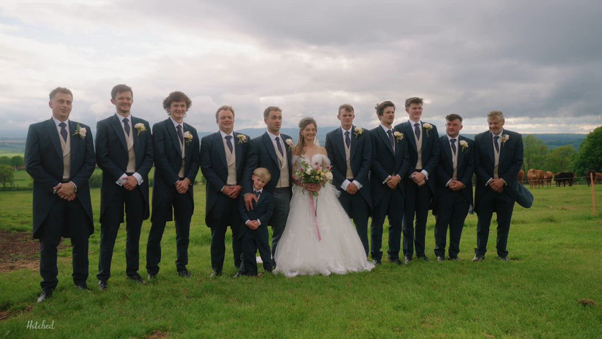 Farm Summer Wedding Trailer