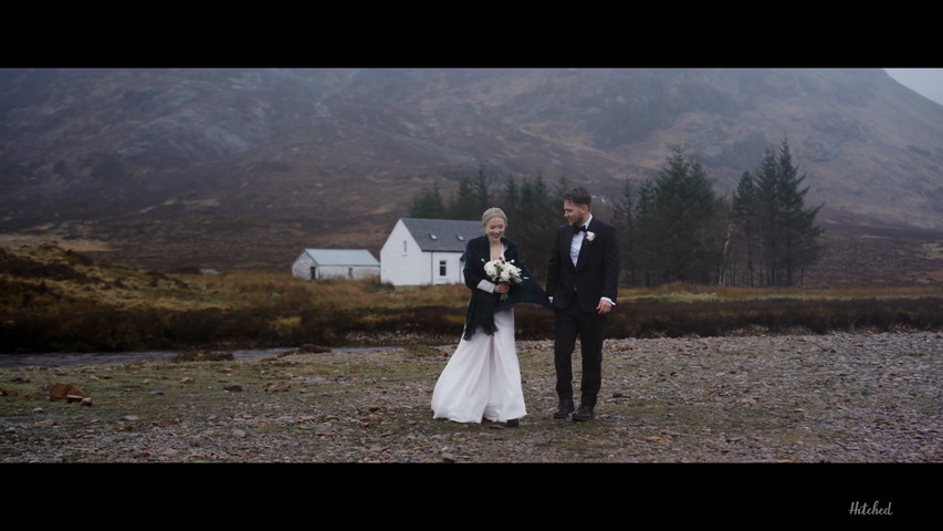 Nicola and Charles - Dalness, Scotland