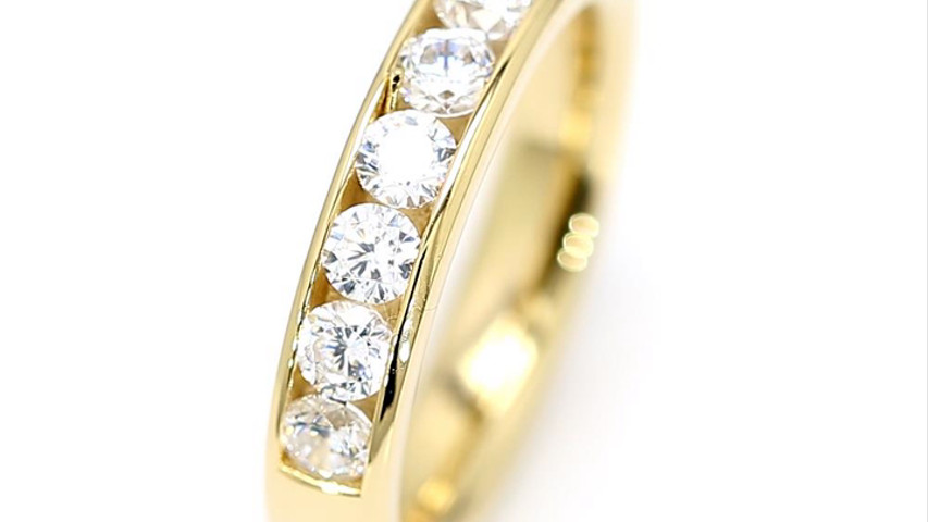 1ct Yellow gold wedding ring