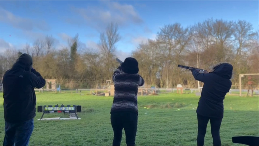 Experience Laser Clay shooting