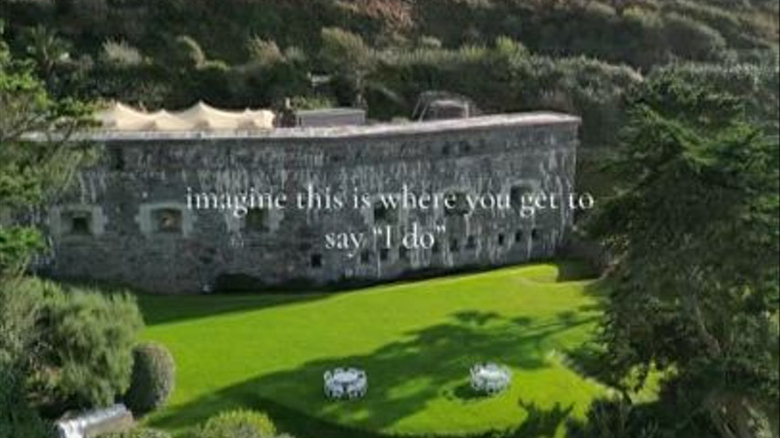 Imagine This Is Where You Get To Say "I Do"
