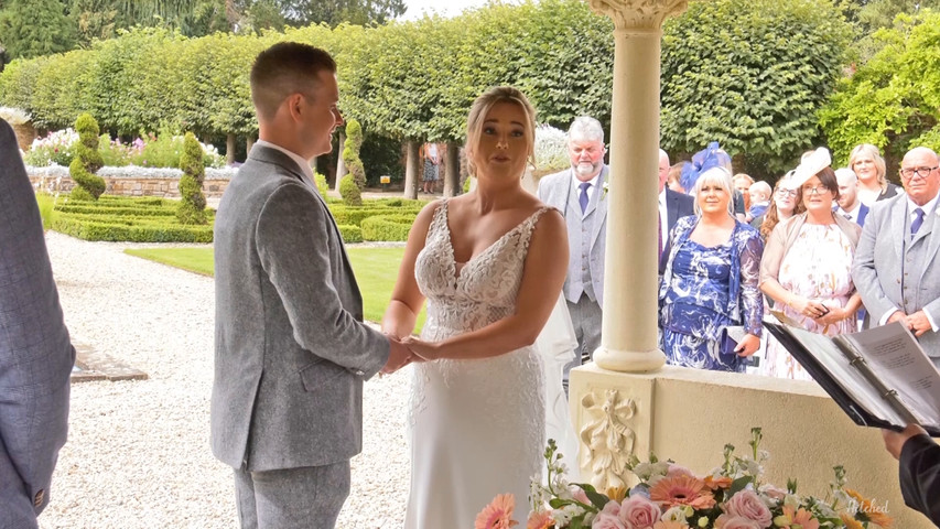 Arley house outdoor ceremony