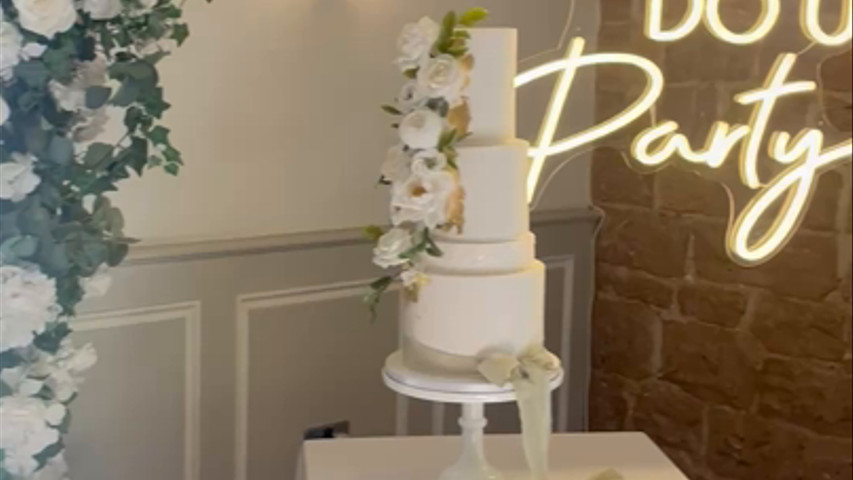 Bespoke wedding cake 