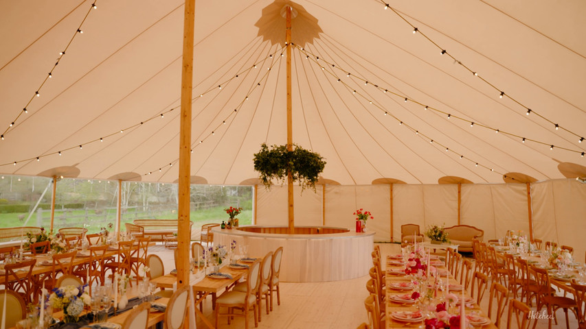 14x26 Sperry Tent Showcase at Barnsley House