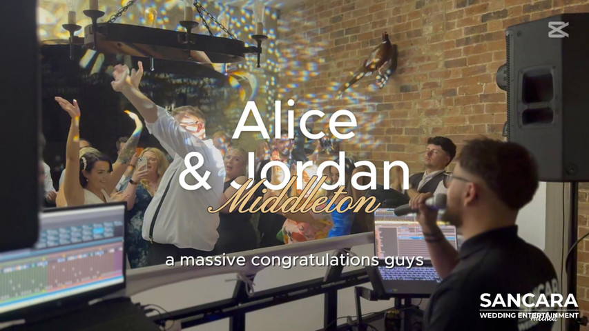 Alice & Jordans Wedding