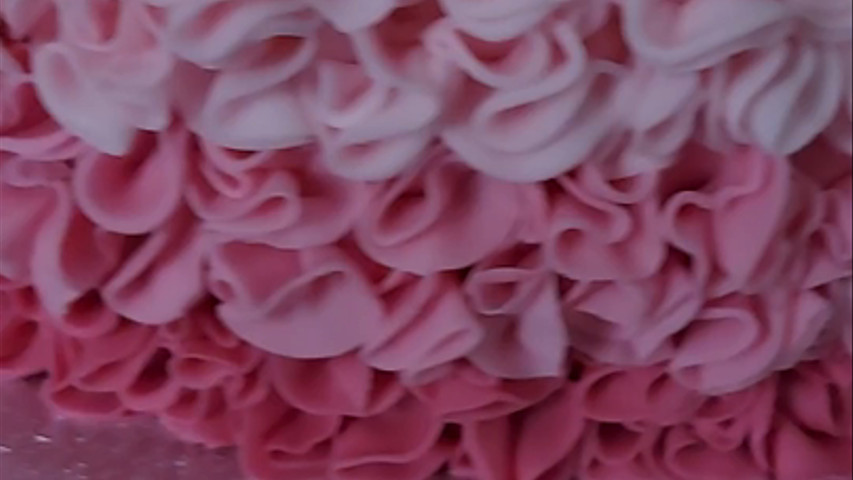 Ombre sugar ruffles