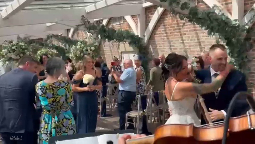 The Exit! With a perfectly timed dip 