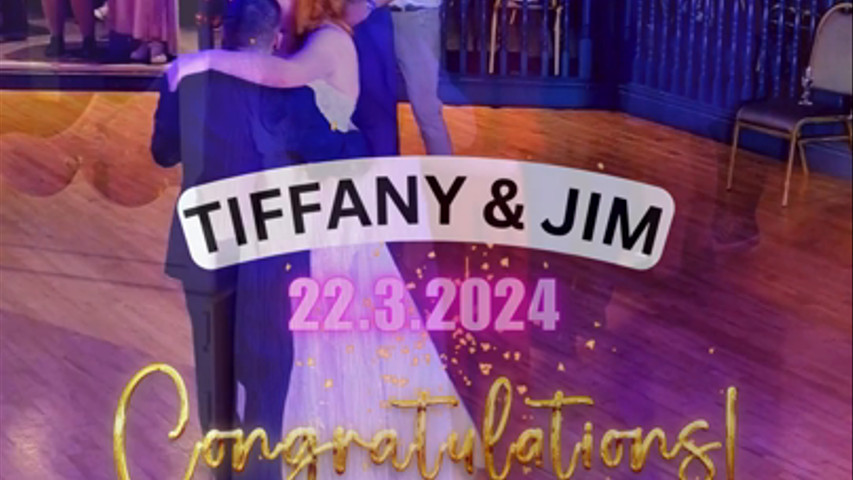 Tiffany & Jim 22/3/2024