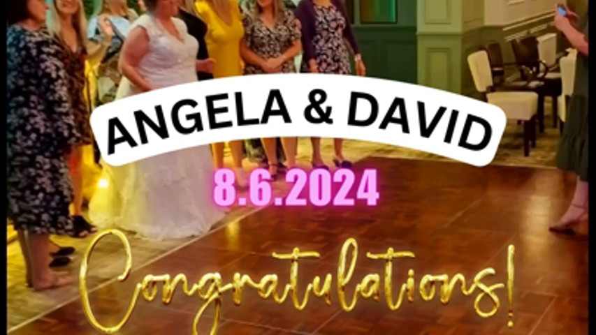 Angela & David at Beau Desert Golf Club Rugely