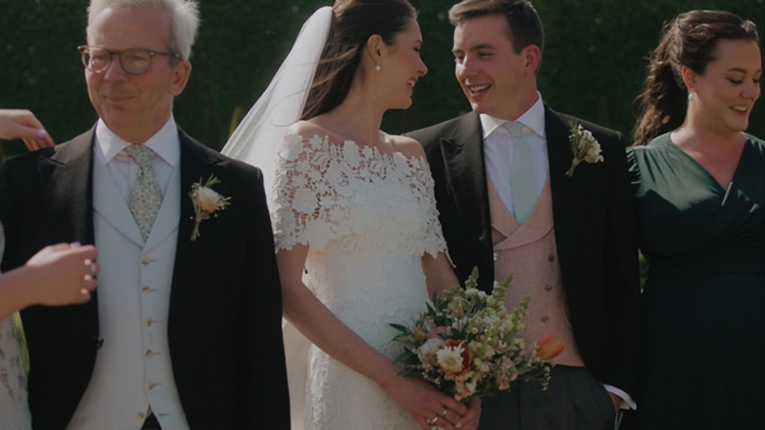 Beautiful wedding at Hampton Court Palace 