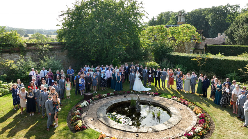 The Congregation fly past