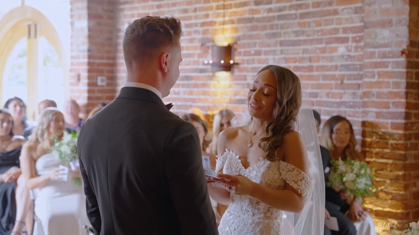 Demi & Josh at Hazel Gap Barn