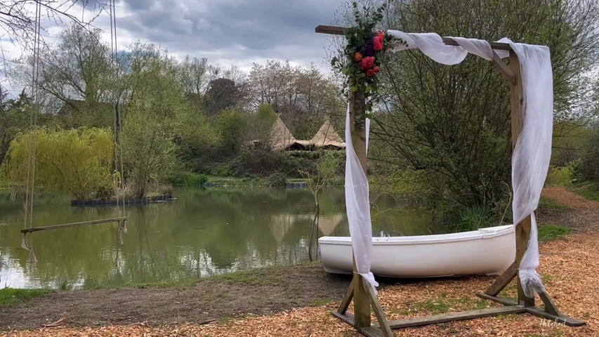 Cress Lake Wedding Tipi