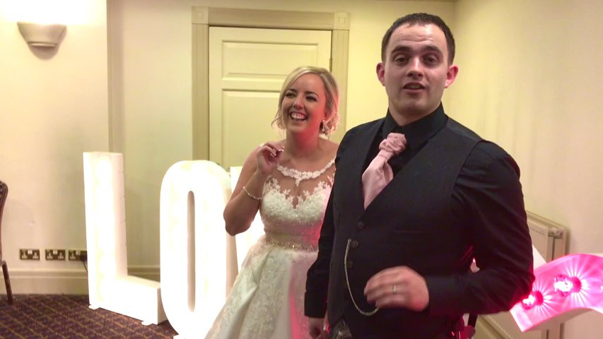 The Dirty Martinis video feedback Emma and  Michael Wilson 2nd April 18 Balbirnie house hotel