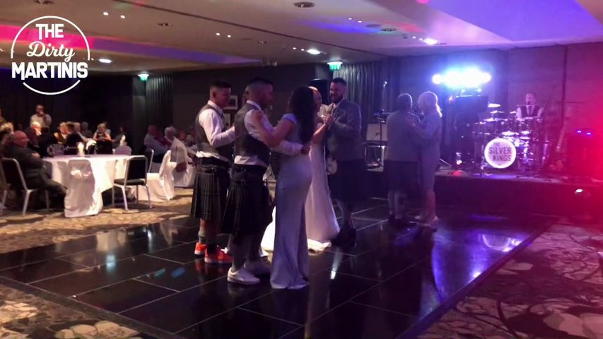 The Dirty Martinis first dance - Sam Smith, Lay me down - Dundee Apex Hotel, 22nd Sept 2018