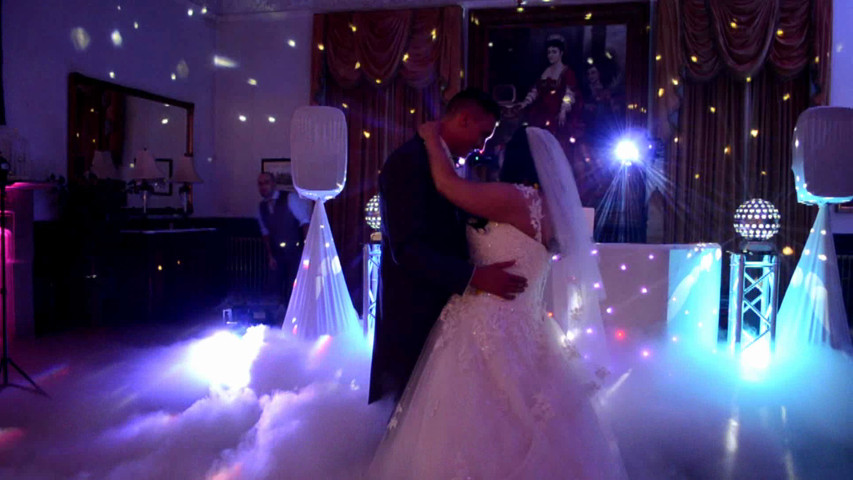 First Dance with Dancing on Clouds at Craig Y Nos Castle