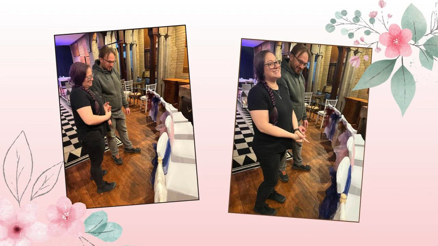 Emily tobys wedding journey video 176399590280852