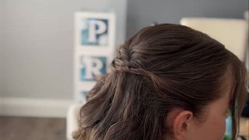 Prom hair
