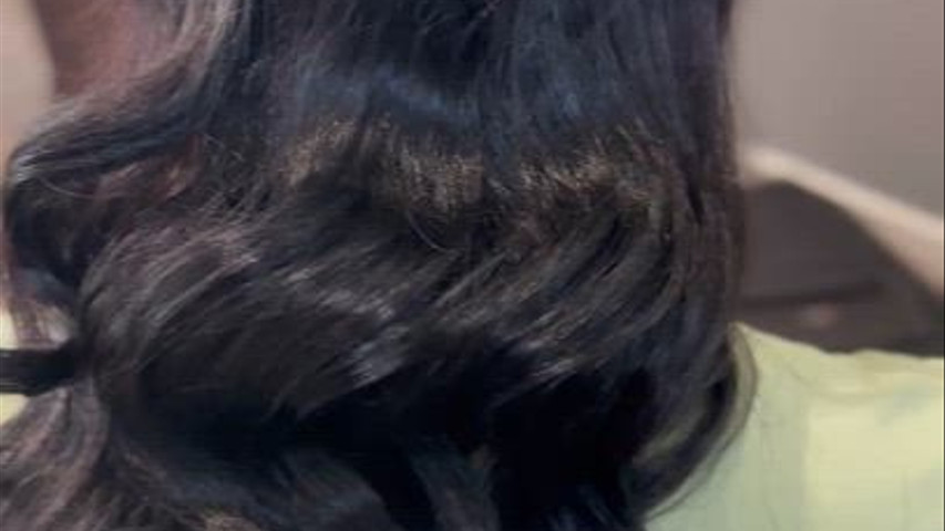 Bridesmaid hair