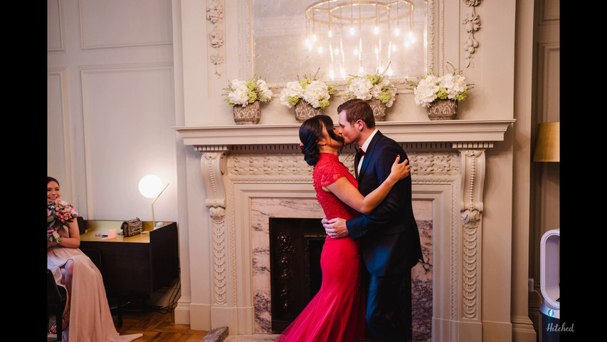 Thomas and Tina's Marylebone Town Hall wedding