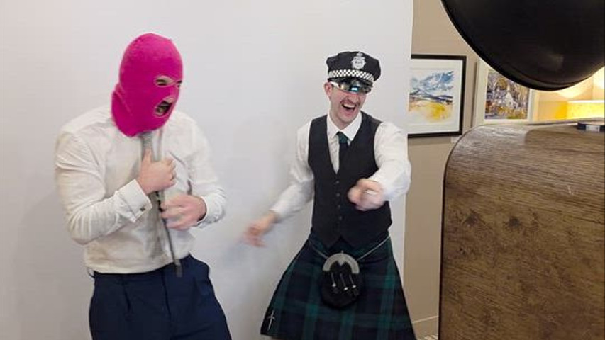 Police and robber fun