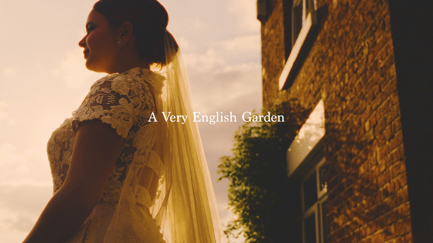 A very english garden styled shoot video 