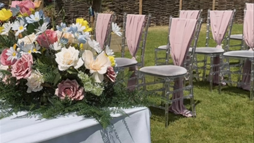 Secret Garden Ceremony Area