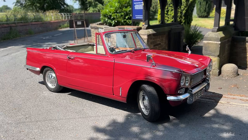 1965 triumph vitesse convertible 