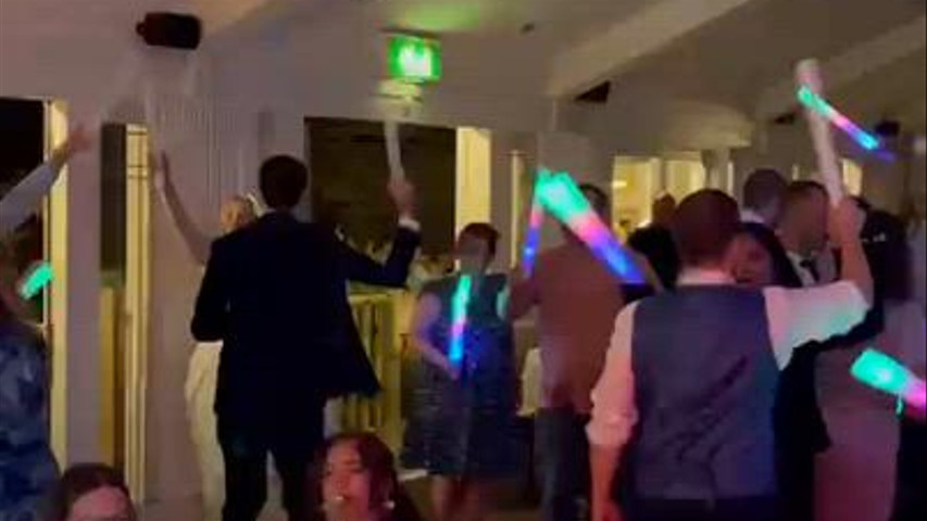 Crissi on Sax - Fireball - Wedding Party