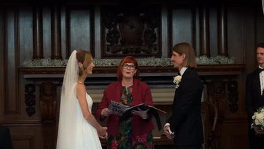 Real wedding footage