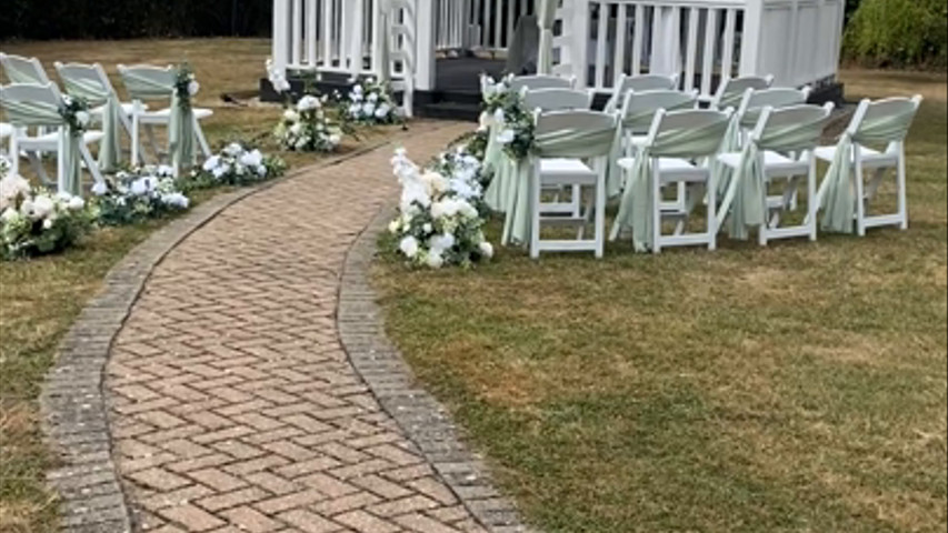 Outdoor ceremony 