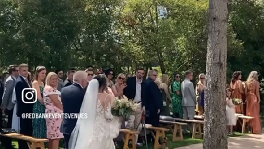Summer festival wedding 