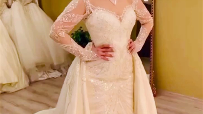 LT bridal dress