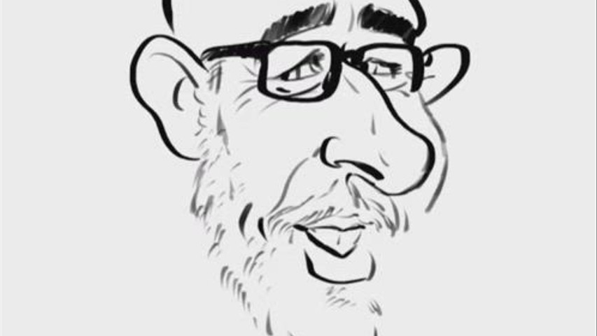 Digital caricature screen recording