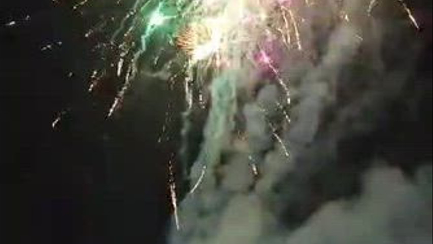 A dazzling firework display by PyroDisplays.co.uk