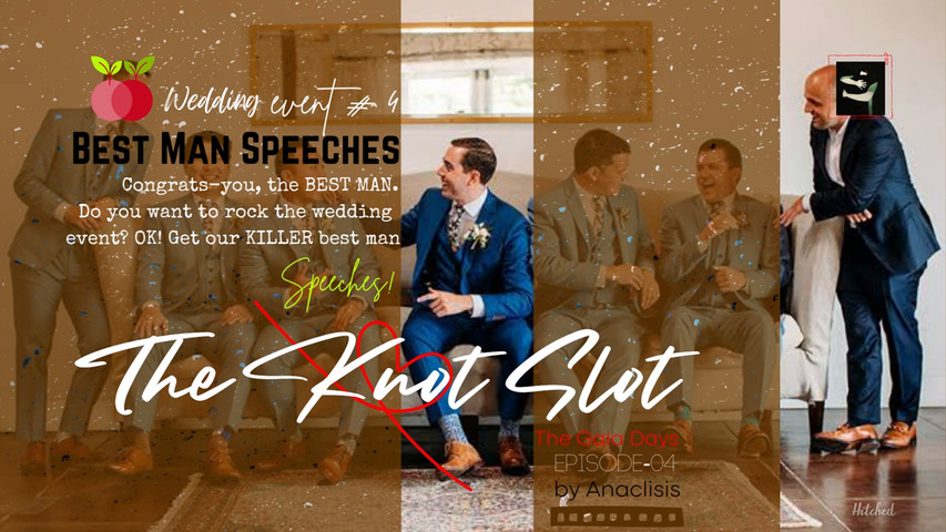 Best man speech, wedding speech & wedding toast for the groom