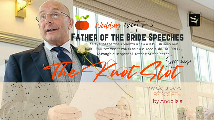 Bride & groom wedding speech, wedding toast and wedding vows