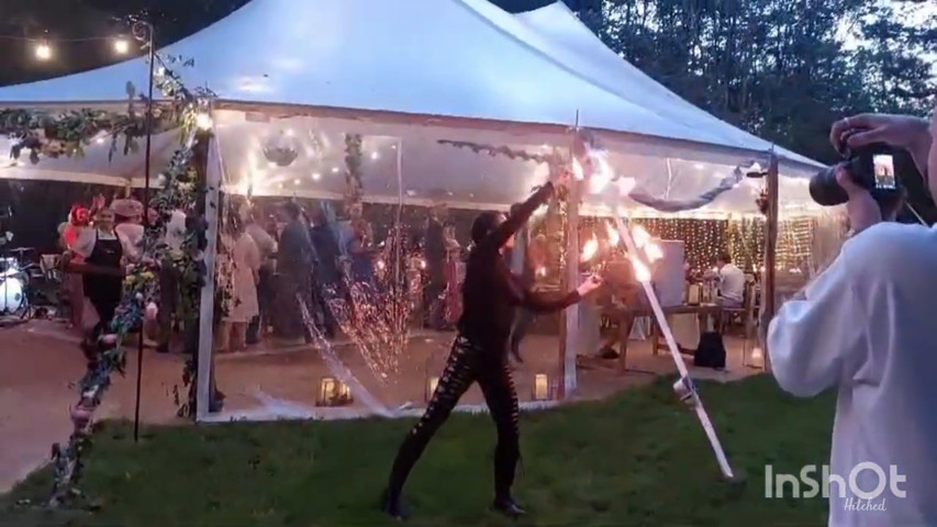 Emily fire show kayte and george wedding 172988340589597