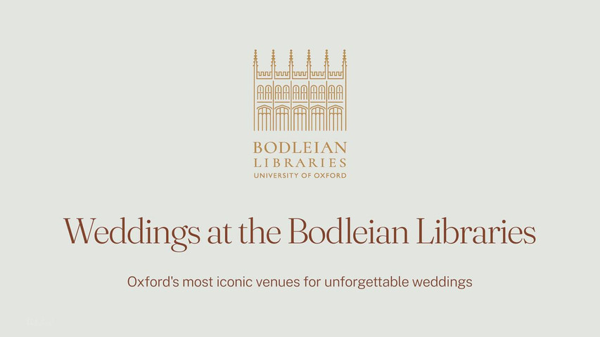 Bodleian Libraries - Walkthrough